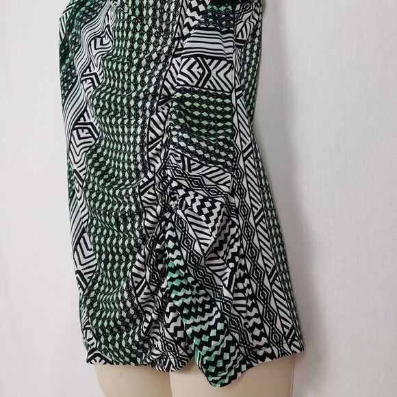 Style & Co Sleeveless Pullover Blouse Ruched Side - Picture 4 of 6